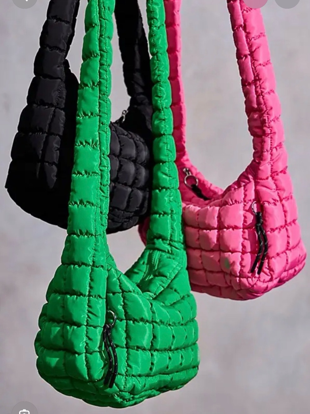 NWT Free People Quilted Baby Carryall Bag - Picture 3 of 3